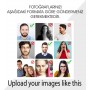 KİŞİYE ÖZEL MAVİ GÖMLEKLİ ERKEK