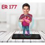 KİŞİYE ÖZEL KIRMIZI TİŞÖRTLÜ ERKEK