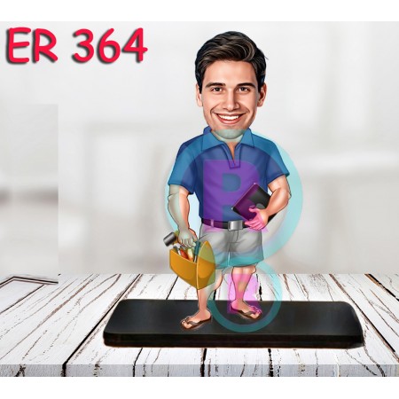 KİŞİYE ÖZEL TAMİRCİ ELİNDE TABLET ERKEK