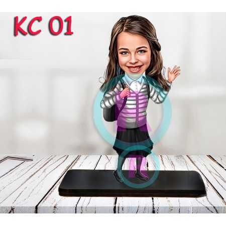 KIZ ÇOCUK KARAKTERİ ÇANTALI