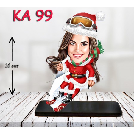 KİŞİYE ÖZEL KAYAK YAPAN KADIN