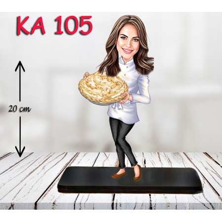 kişiye ozel pizzacı kadın