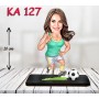 kişiye ozel futbolcu kadın