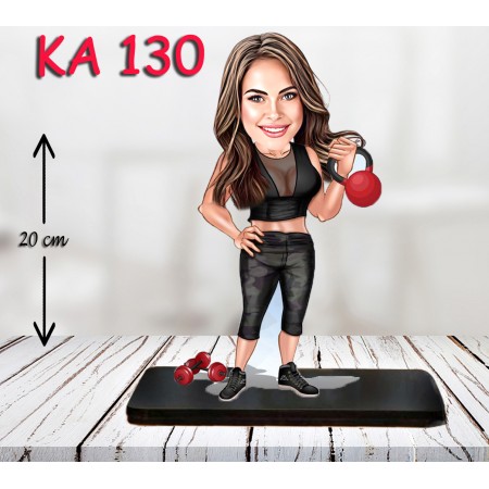 kişiye ozel fittnessci kadın