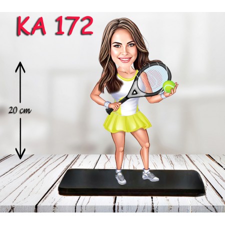 kişiye ozel tenisci kadın