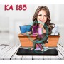 KADIN KARAKTERİ TOPLU MASA BAŞI