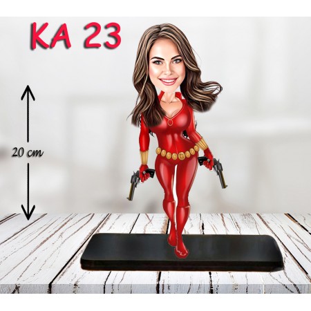 kişiye ozel silahlı kadın