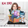KADIN KARAKTERİ TOPLU MASA BAŞI