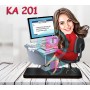 KADIN KARAKTERİ TOPLU MASA BAŞI