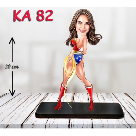 kişiye ozel wonder woman kadın