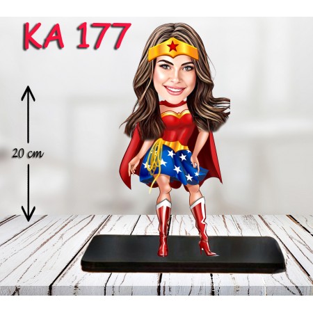 kişiye ozel wonder woman kadın