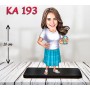 kişiye ozel mavi etekli kadın