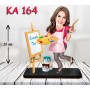kişiye ozel ressam kadın