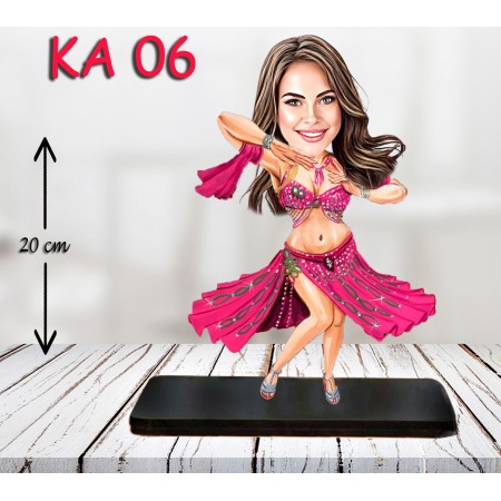 kişiye ozel dansoz kadin