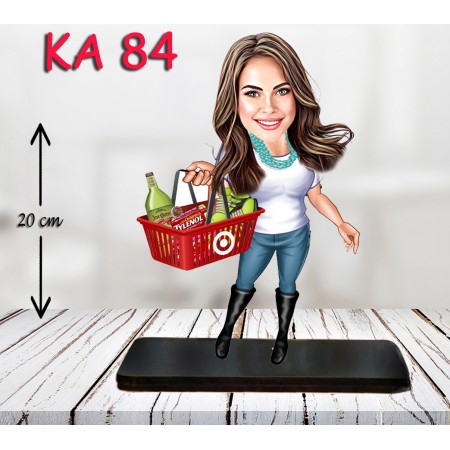 kişiye ozel alisveris yapan kadin