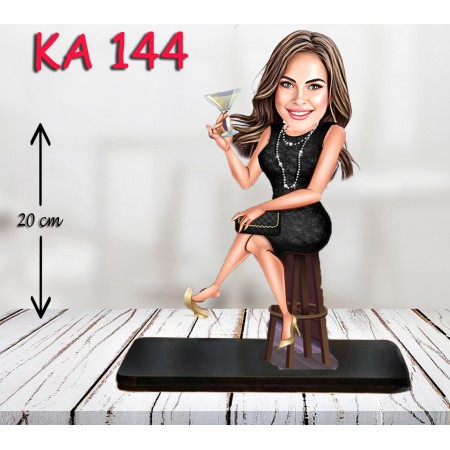 kişiye ozel alkol icen kadin