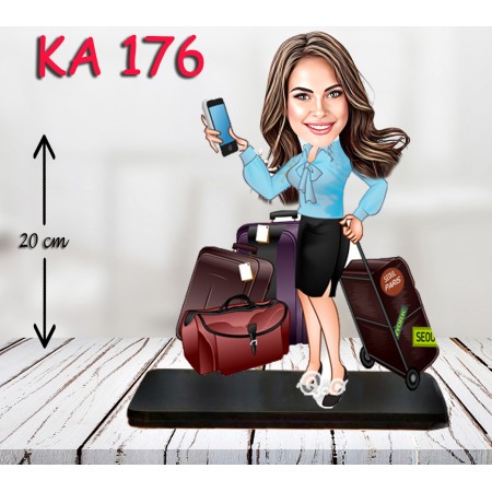 kişiye ozel seyehat eden kadin