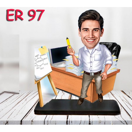 kişiye ozel tahtaya not alan erkek