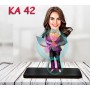 KADIN KARAKTERİ TOPLU TAKIM ELBİSELİ