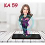 KADIN KARAKTERİ TOPLU TAKIM ELBİSELİ
