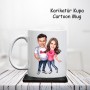 kişiye ozel asker hemsire çift