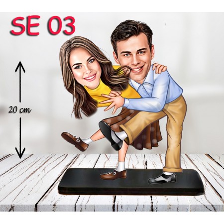 kişiye ozel eglenen çift