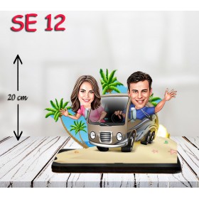 kişiye ozel tatilci çift