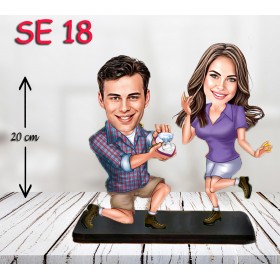 kişiye ozel evlenme teklifi eden çift