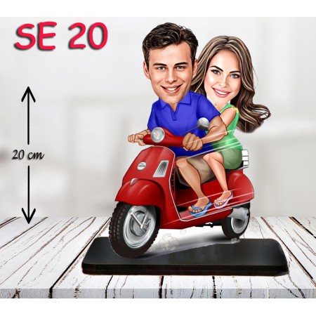 kişiye ozel motor suren çift