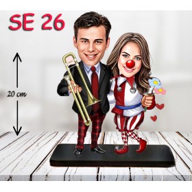 kişiye ozel kostumlu çift