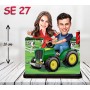 kişiye ozel traktor suren çift