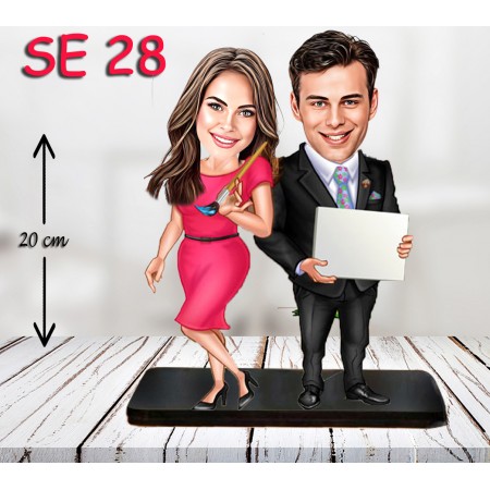 kişiye ozel ressam çift