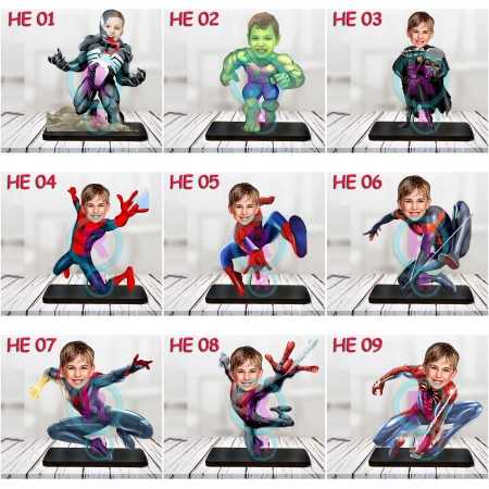 HERO ERKEK ÇOÇUK KARAKTERİ TOPLU