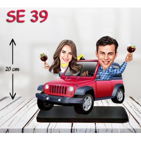 kişiye ozel jeepte çift
