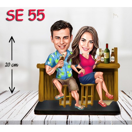 kişiye ozel barda çift