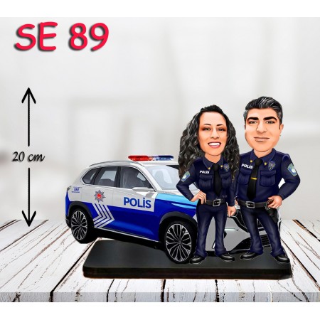 kişiye ozel polis çift