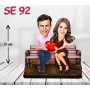 kişiye ozel bankta çift