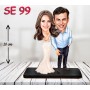 kişiye ozel elbiseli çift