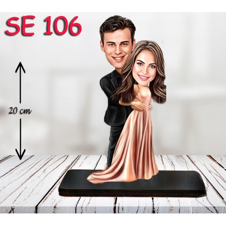 kişiye ozel takım ve elbiseli çift