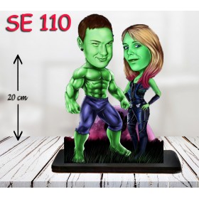 kişiye ozel hulk cift