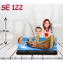 kişiye ozel balıkcı cift
