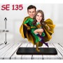 kişiye ozel super kahraman cift