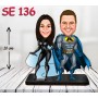 kişiye ozel super kahraman cift