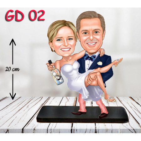 kişiye ozel gelin damat