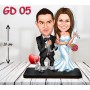 kişiye ozel gelin damat
