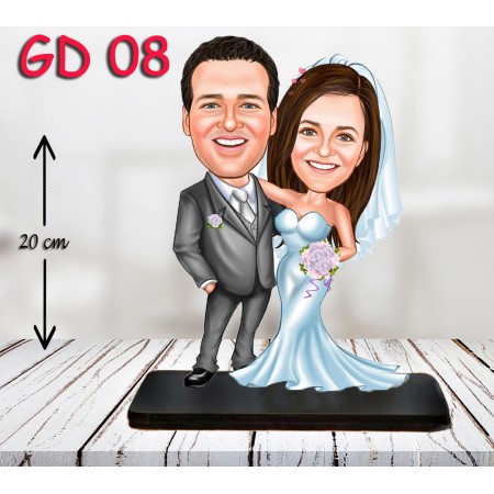kişiye ozel gelin damat