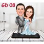 kişiye ozel gelin damat