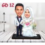 kişiye ozel gelin damat