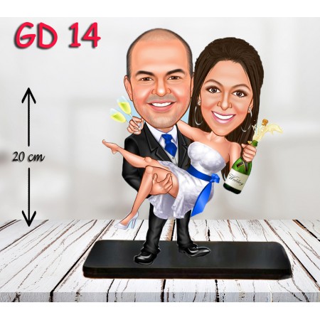 kişiye ozel gelin damat