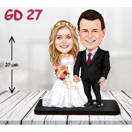 kişiye ozel gelin damat